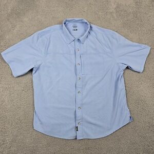 Cabelas Performance Shirt Mens XL Wicking Quick Dry Fishing Outdoors‎ Hiking